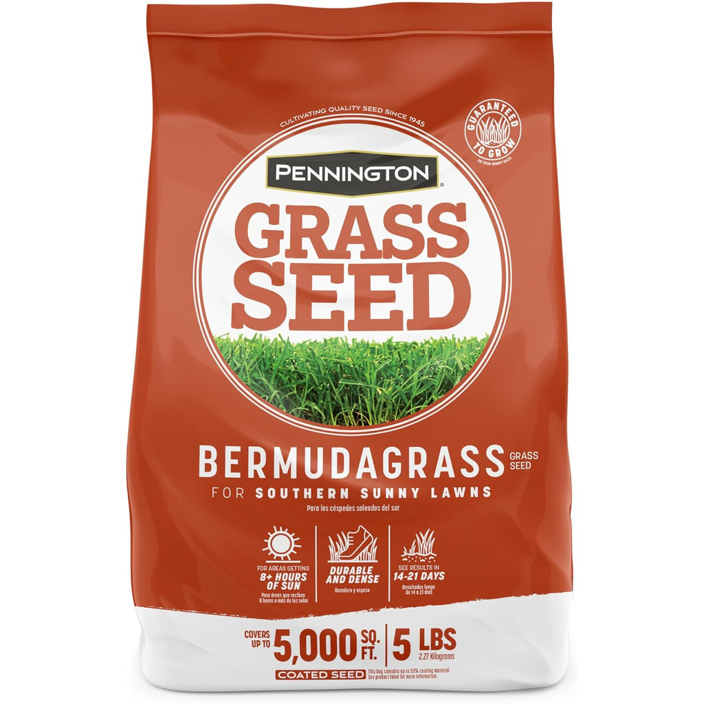 Pennington Bermudagrass Grass Seeds For Lawn, 5 Lb