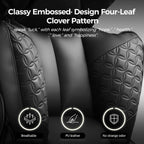 Comhoma Big And Tall Office Chair Heavy Duty Wide Ergonomic Gaming Chair With Deluxe Embossing Designed Leather With Foot Rest,150°Reclining Adjustable Armrests Pocket Spring Back Support And Pillow