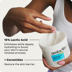 Amlactin Intensive Healing - Therapeutic Body Cream For Extremely Dry Skin - No-Scrub Exfoliator And Body Moisturizer Cream With 15% Lactic Acid Aha And Ceramides, 12 Oz (Packaging May Vary)