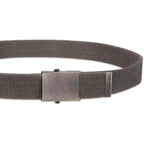 Columbia Men'S Military Plaque Buckle Fabric Belt- One Size 42" Length - Everyday And Outdoor Wear