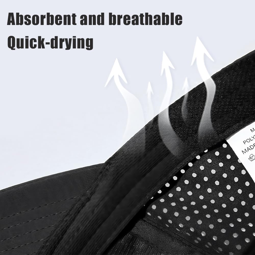 Quick Dry Baseball Cap For Men Women Adjustable Mesh Breathable Upf50+ Outdoor Sports Snapback Golf Cap