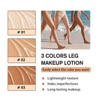 Leg Makeup Waterproof No Transfer,Flawless Looking Leg And Body Scar Cover Up Makeup,Waterproof Long Last Easy Application For All Skin Tones.(3# Bronze)