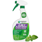 Earth'S Ally 3-In-1 Plant Spray For Pests & Disease, 32 Oz