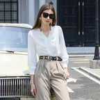 VATAN Women Leather Belt for Jeans Dresses Pants Fashion Ladies Casual Waist Belt with Gold Buckle