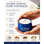 Premier Dead Sea Anti-Aging Body Cream - Deep Moisturizing Body Butter For Dry Skin With Dead Sea Minerals, Firming Lotion For Women, Luxury Skin Care (Milk & Honey, 5.95 Fl Oz)