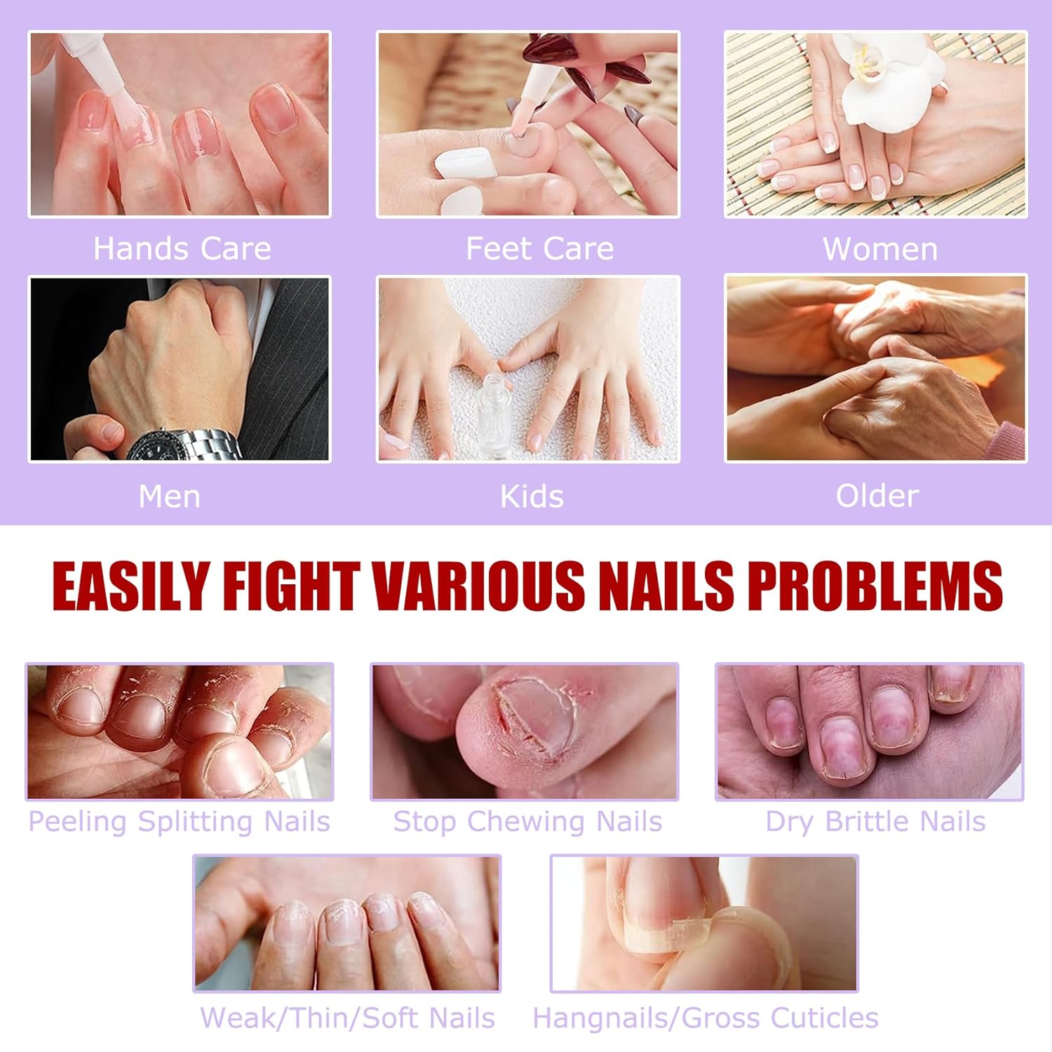 15 PCS Cuticle Oil for Nails, GRUNIL Cuticle Oil Pen for Nail Growth Treatment, Nail Strengthener for Thin Nails and Growth Nail Oil Home Nail Care Kit Pedicure Supplies Manicure Tools