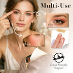 2-In-1 Contour & Highlighter Palette - Matte & Shimmer Face Makeup Duo, Highly Pigmented & Blendable Cheek Pallet, Long Lasting Sculpting Powder With Mirror 01 Soft Taupe (Natural Sculpt)