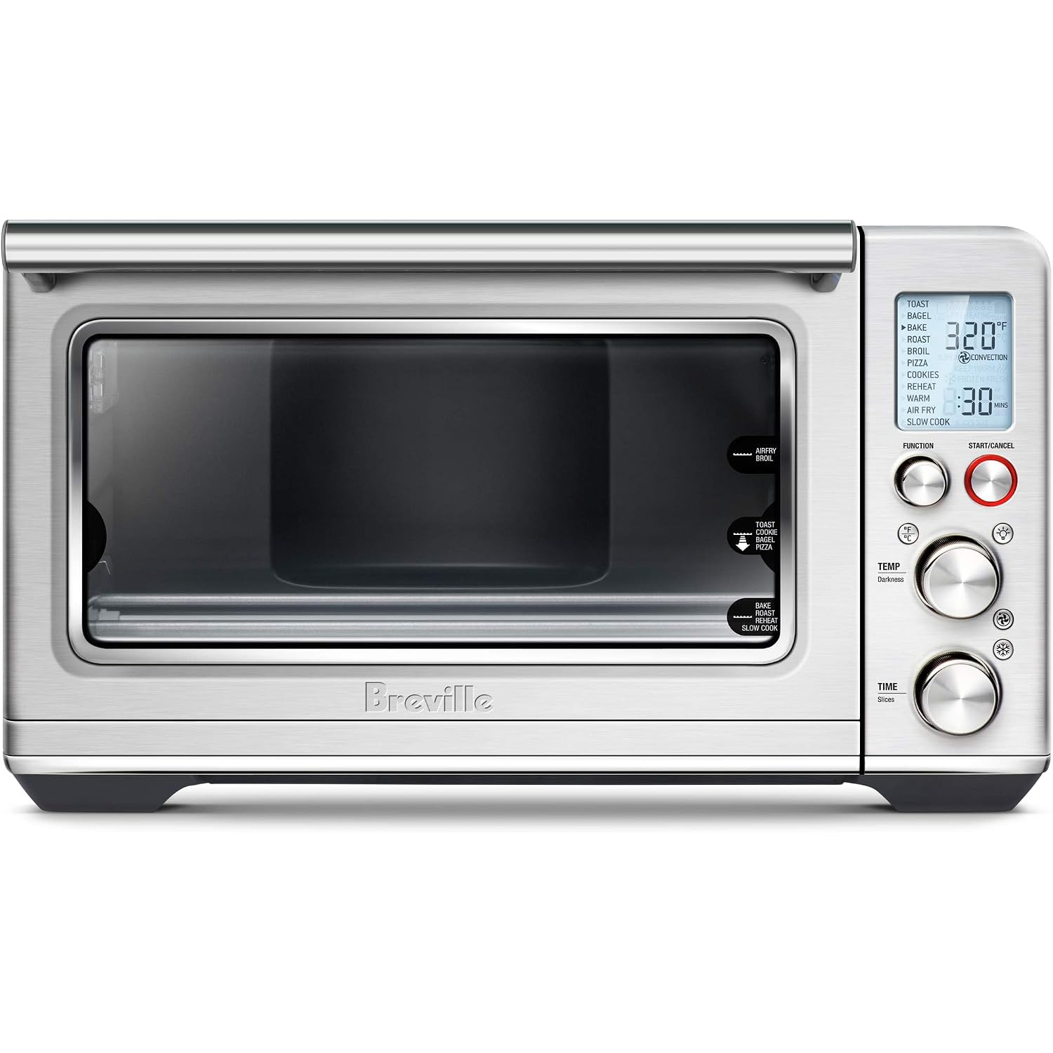 Breville Bov860Bss Smart Oven Air Fryer And Convection Oven, Brushed Stainless Steel