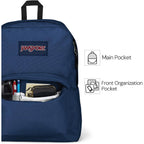Jansport Superbreak Plus Backpack With Padded 15-Inch Laptop Sleeve And Integrated Bottle Pocket - Spacious And Durable Daypack For Work And Travel - Black