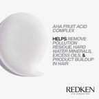 Redken Detox Hair Cleansing Cream Clarifying Shampoo For All Hair Types - Removes Buildup And Strengthens Hair Cuticle