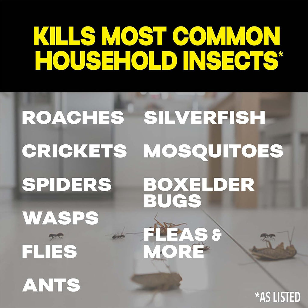 Raid Multi Insect Killer, Orange Breeze Scent, Kills Ants, Roaches, Spiders And Other Insects On Contact For Indoor And Outdoor Use - 15 Oz