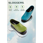 Sloggers Waterproof Garden Clogs For Women – Traditional Garden Clogs With Premium Comfort Support Insole