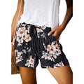 Womens Comfy Drawstring Casual Elastic Waist Pocketed Loose Fit Shorts Plus Size