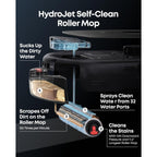 Eufy E25 Robot Vacuum And Mop Combo, 20,000 Pa, Hydrojet Roller Mop | Extendable Side Brush, Zero-Tangle Design, All-In-One Station, Ai Obstacle Avoidance, Edge-To-Corner Cleaning