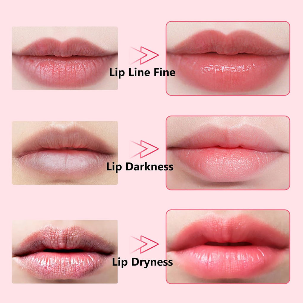 Adofect 30 Pcs Collagen Crystal Lip Patches, Moisturizing & Hydrating Lip Masks, Fade Dark Lips, Smooth Fine Lines, Reduce Dryness & Lip Wrinkles, Beauty Gifts & Party Favors For Lip Care