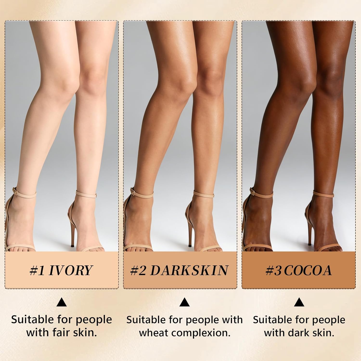 Leg Makeup Cream, Body Coverage Perfector, Waterproof Sweatproof Body Makeup with Brush, No Transfer Body Concealer, Long Lasting Body Foundation for All Skin Tones (Dark Skin Tone)