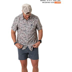 Burlebo Men’S Short Sleeve Performance Button Up – Lightweight, Quick-Dry, Comfortable Shirt For Outdoor & Everyday Wear