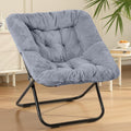 Sweetcrispy Comfy Chair For Adults, Foldable Living Room Chair, Soft Faux Fur Lounge For Bedroom Dorm Rooms, Comfortable Reading Chairs For Teens, X-Large