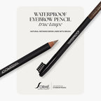 Sorme Cosmetics Waterproof Eyebrow Pencil (True Taupe) | Natural Defining Brow Liner With Brush | Smudge-Proof & Waterproof Eyebrow Makeup | Nourishing Eye Brow Pencil For All Skin Types