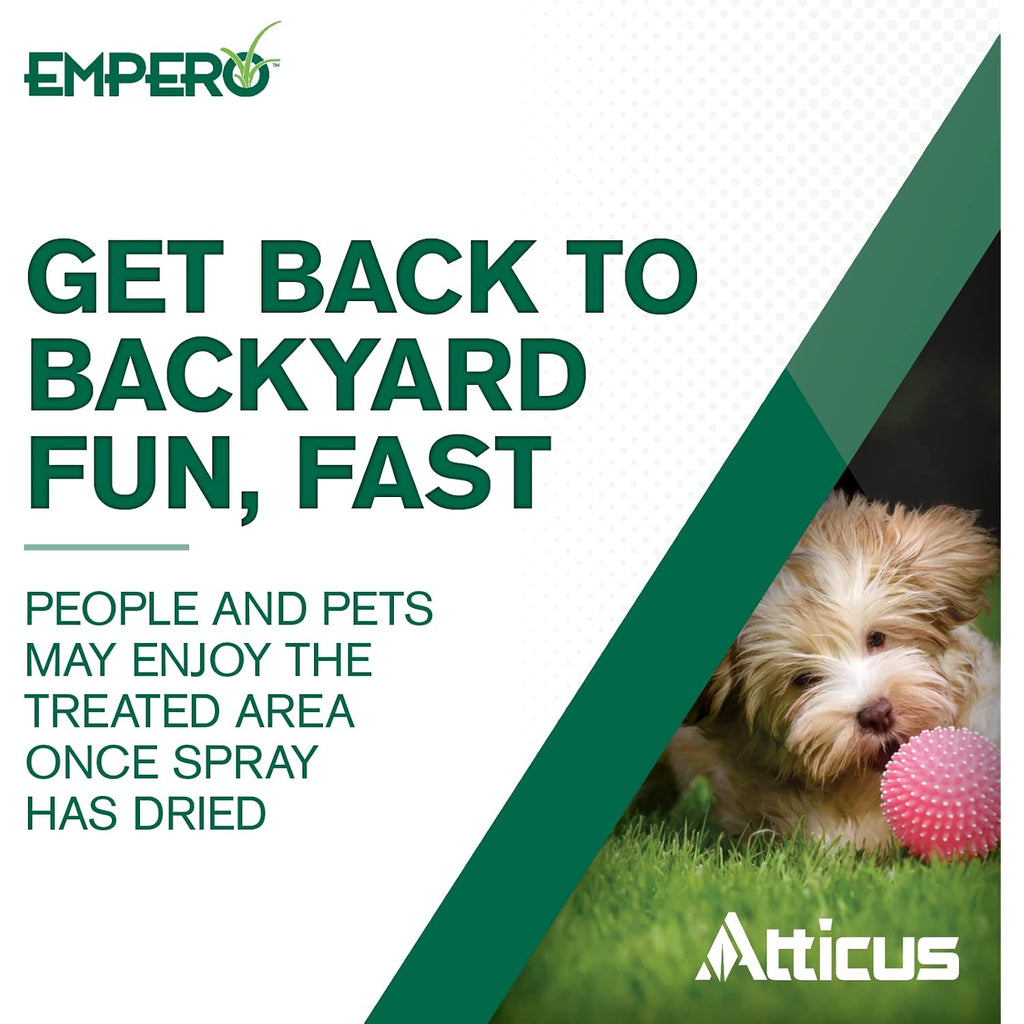Atticus Empero Nutsedge Killer (1.33 Oz) Halosulfuron Herbicide Concentrate | Nutgrass Killer For Lawns & Landscapes, Convenient Scoop For Easy Measuring