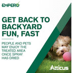 Atticus Empero Nutsedge Killer (1.33 Oz) Halosulfuron Herbicide Concentrate | Nutgrass Killer For Lawns & Landscapes, Convenient Scoop For Easy Measuring