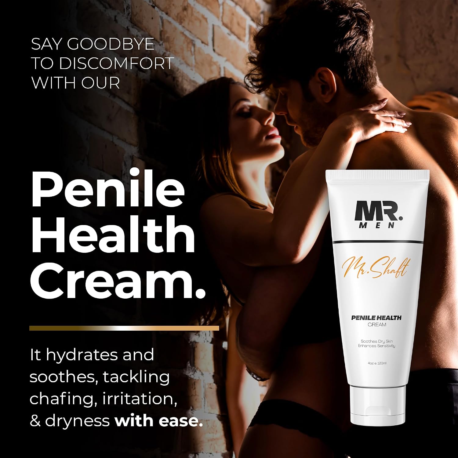 Premium Penile Health Creme For Dry And Sensitive Skin – Hydrating Moisturizer For Men’S Intimate Area – Supports Foreskin Restoration – Fragrance-Free Formula – 4Oz