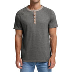 Sailwind Mens Henley Long/Short Sleeve T-Shirt Cotton Casual Shirt