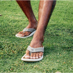 Olukai Ulele Men'S Beach Sandals, Water Resistant Flip Flops, Arch Support & Comfort Fit, Lightweight & Durable, Enhanced Grip & Traction