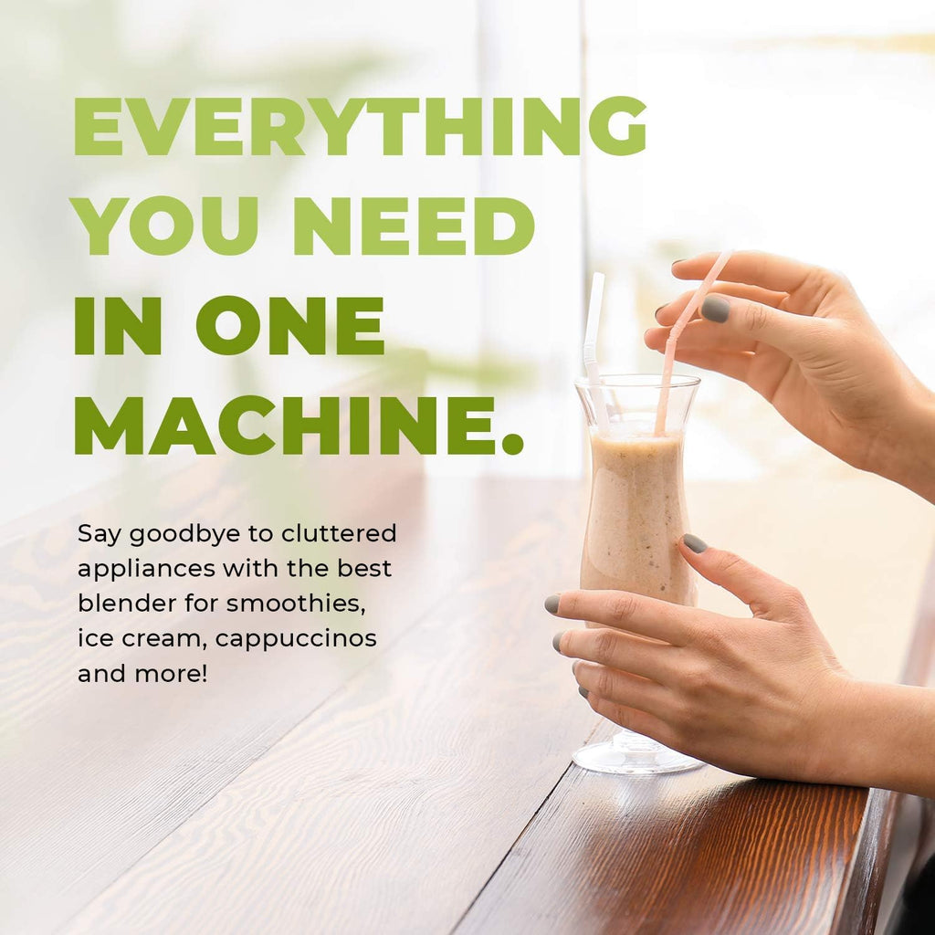 Cleanblend Commercial Blender With 5-Year Full Warranty - 1800W, 3Hp, 64Oz High-Performance Professional Countertop Blender With Stainless Steel Blades