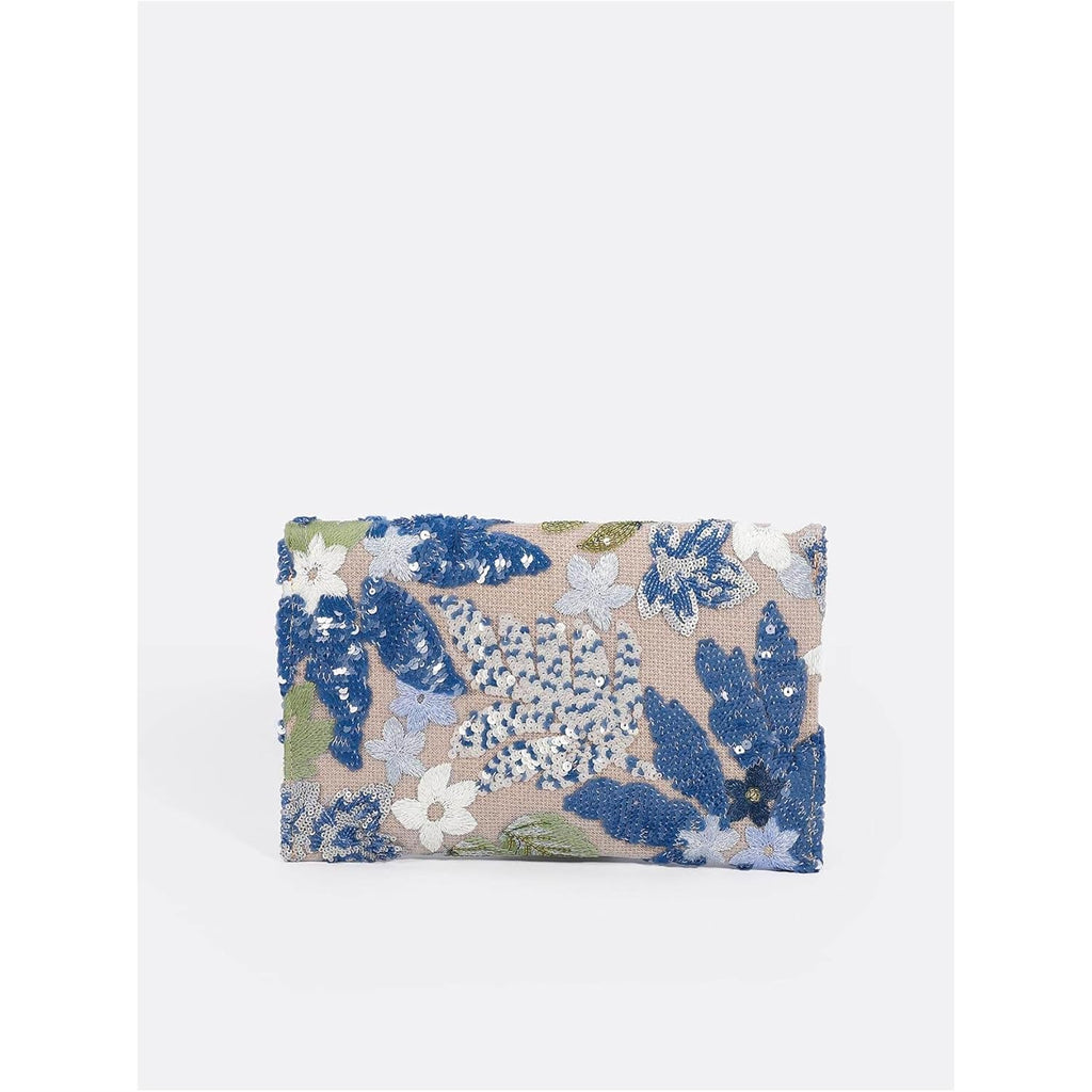 Verdusa Women's Floral Embroidery Sequin Evening Beaded Clutch Bags 2026 Party Purses