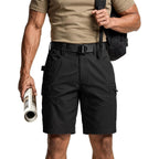 Igolumon Work Shorts For Men 10" Quick Dry Cargo Shorts Stretch Men Shorts Casual Hiking Tactical Shorts With Phone Pocket