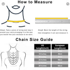 Carffordo Mothers Day Gifts 925 Sterling Silver Chain Necklace Link Chain Necklace for Women Simple Dainty 16K Gold Plated Necklace for Women Minimalist Waterproof Silver Necklace Trendy Jewelry Gifts