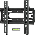 Iworboard 24 32 40 42 Inch Fixed Tv Monitor Wall Mount For 14-43 Inch Led Lcd Screen, Low Profile Small Rv Tv Mount, Easy Slim Flat Wall Bracket, Max Vesa 200X200Mm, 66Lbs, Single Stud