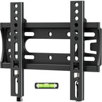 Iworboard 24 32 40 42 Inch Fixed Tv Monitor Wall Mount For 14-43 Inch Led Lcd Screen, Low Profile Small Rv Tv Mount, Easy Slim Flat Wall Bracket, Max Vesa 200X200Mm, 66Lbs, Single Stud