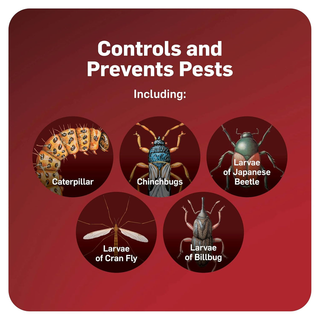 Scotts Grubex1 Season Long Grub Killer, 5,000 Sq. Ft. | Protects Lawns Up To 4 Months, Treats 5,000 Sq. Ft.