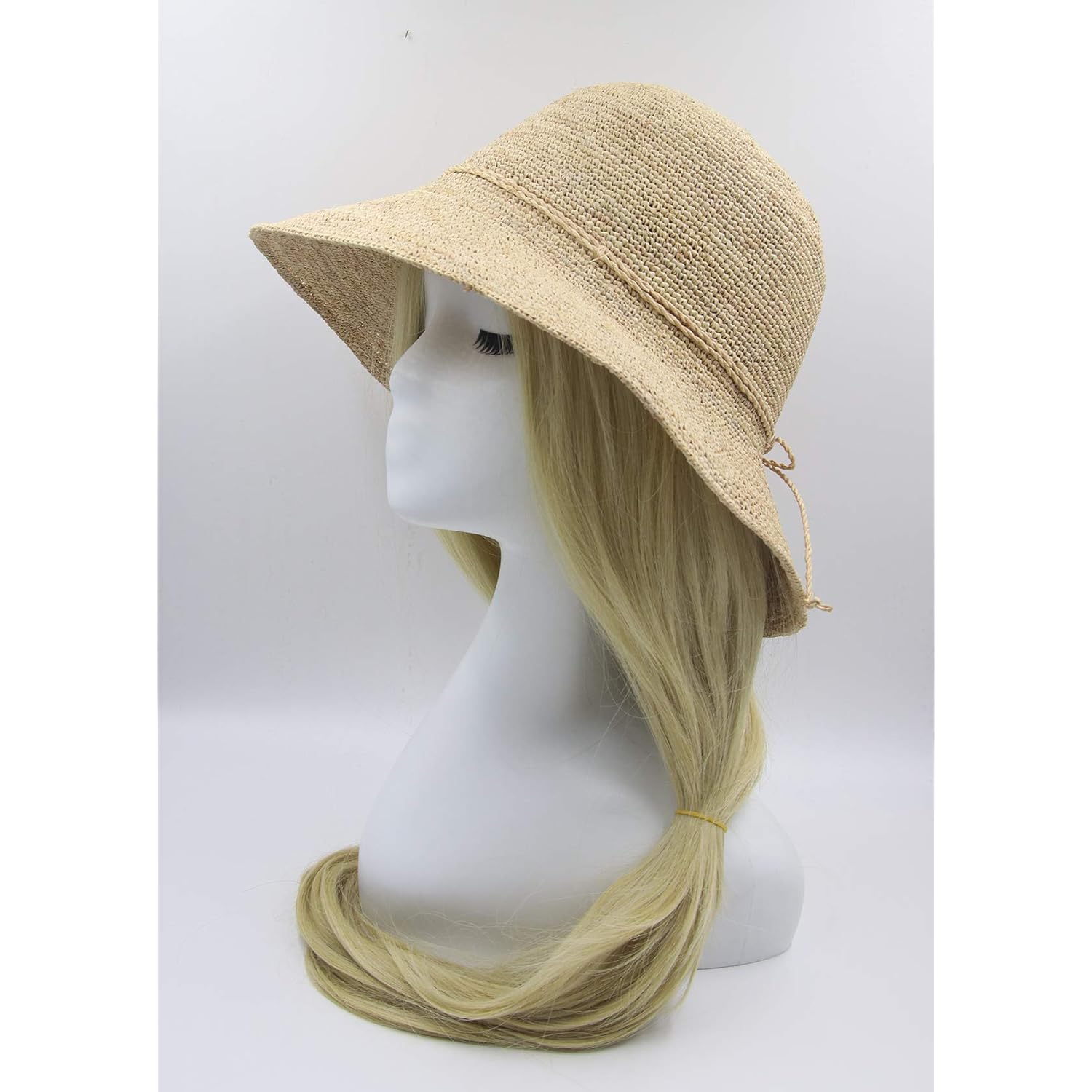 Women's Bucket Hats Fashion Womens Summer Beach Sun Straw Hat