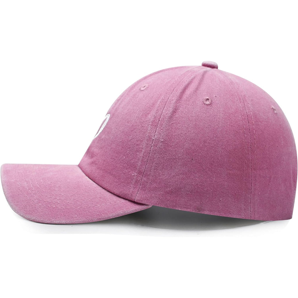 Unisex Vintage Washed Distressed Baseball Cap Twill Adjustable Dad Hat