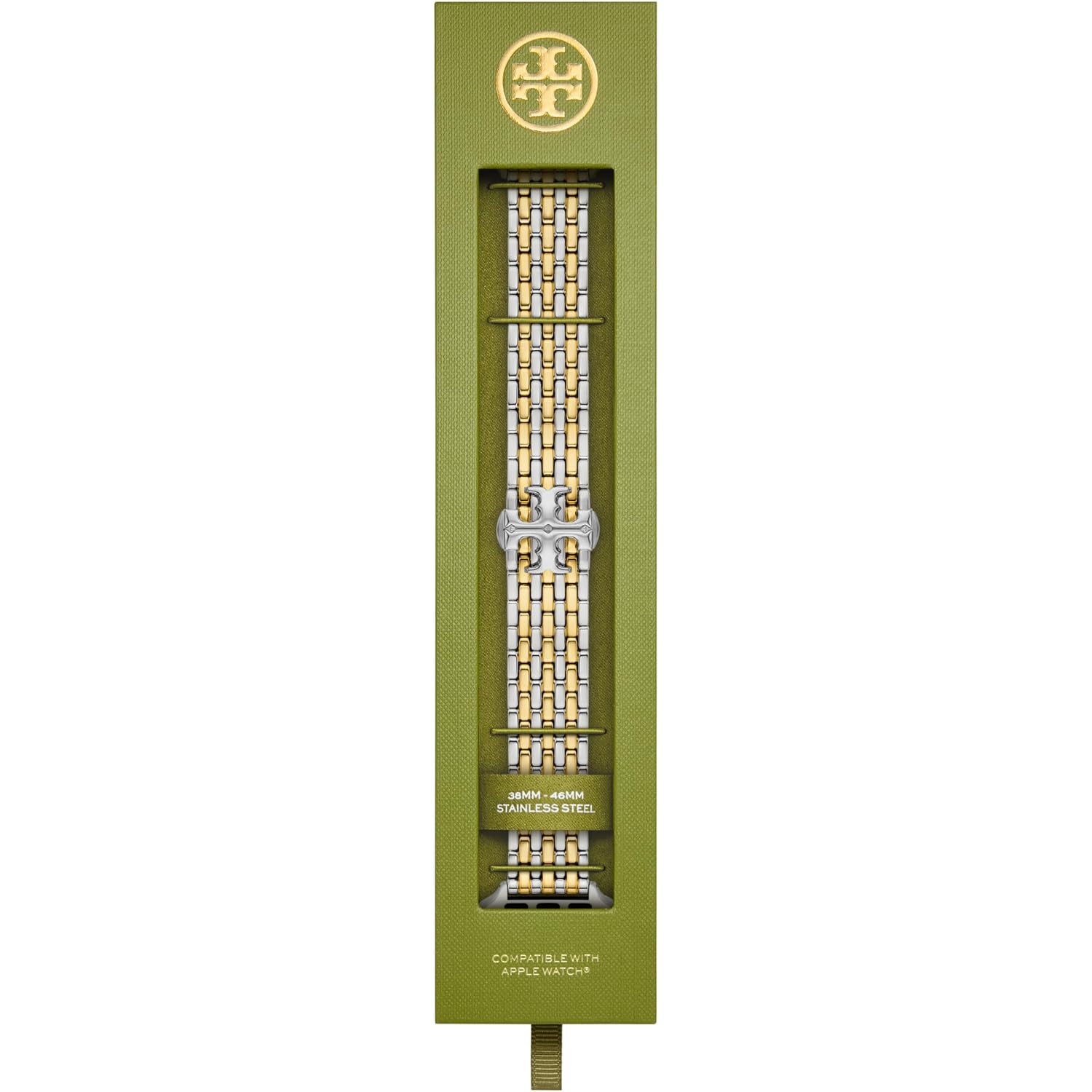 Tory Burch Women'S Eleanor 38/40/41/42Mm And 42/44/45/46Mm Stainless Steel Band For Apple Watch®