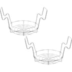 Concord 12" Stainless Steel Canning Rack. Holds 8 Pint Or 7 Quart Jars. No Rust, Extra Stability. Fits In Pot With At Least 12.5" Width. Bulk Packs (2 Pack)