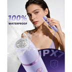 Ufree Bikini Trimmer Electric Razors for Women, Rechargeable Pubic Body Hair Trimmer Electric Shaver for Legs Body Hair, Bikini Shaver IPX7 Waterproof, Gifts for Women, Purple