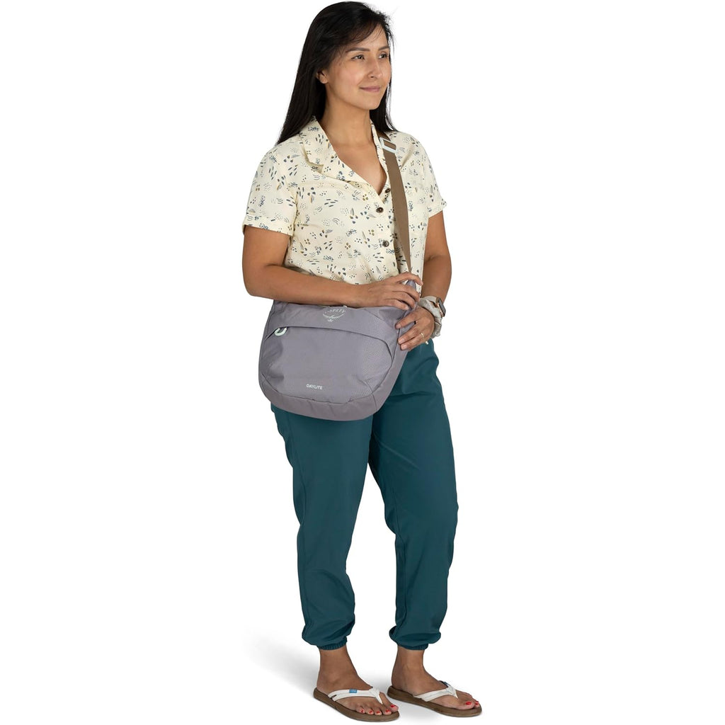 Osprey Daylite Crossbody Pouch - Small Handbag with Zipper and Bottle Pocket - Lightweight Shoulder Bag