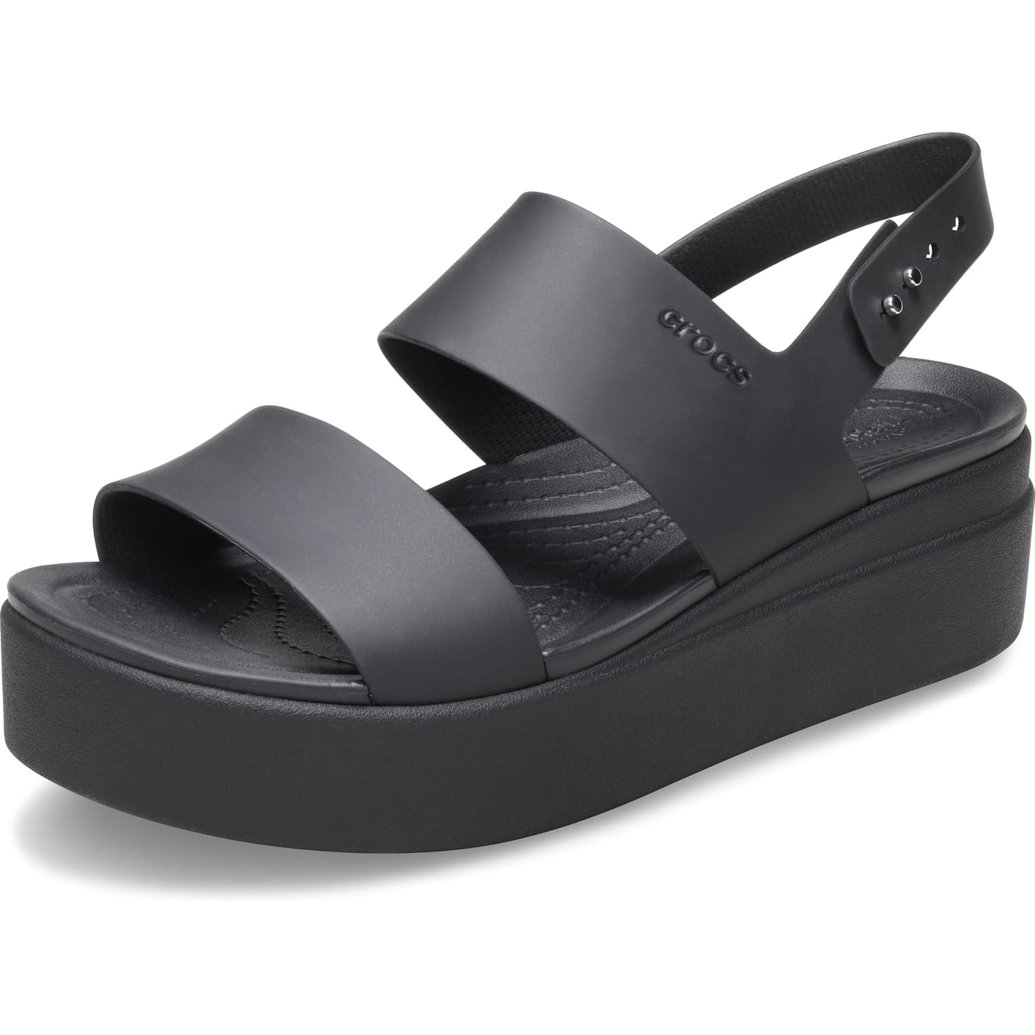 Crocs Women'S Brooklyn Low Wedge Sandals
