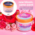 Tree Hut Moroccan Rose Whipped Shea Body Butter, Hydrating & Nourishing Body Lotion With Natural Oils, Moisturizer For Soft & Smooth Skin, 8.4 Oz