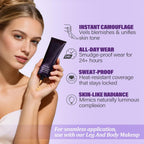 Tattoo Cover Up Makeup Waterproof, Leg And Body Makeup, Long Lasting Body Foundation For Flawless Looking, Easy Application, Natural Radiance (1 Pc)