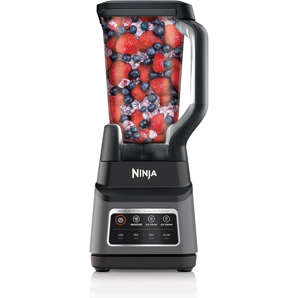 Ninja Professional Plus Blender with Auto-iQ | Smoothie and Ice Cream Maker, Frozen Drink Mixer, Margarita Machine | 3 Auto-iQ Presets, 1400W, 72-oz. Total Crushing Pitcher | Dark Grey | BN701