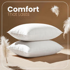 Utopia Bedding 12X20 Pillow Inserts, Set Of 2, White – Indoor Decorative Throw Pillows For Bed, Sofa & Couch – Soft, Supportive & Fluffy Cushion Inserts