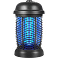 Bug Zapper Outdoor, 4200V Electric Mosquito & Fly Zapper, Black | Covers Up To 1/2 Acre, Fly Traps For Patio Backyard, 3 Prong Plug, 90-130V Abs Plastic Outer, Mosquito Killer