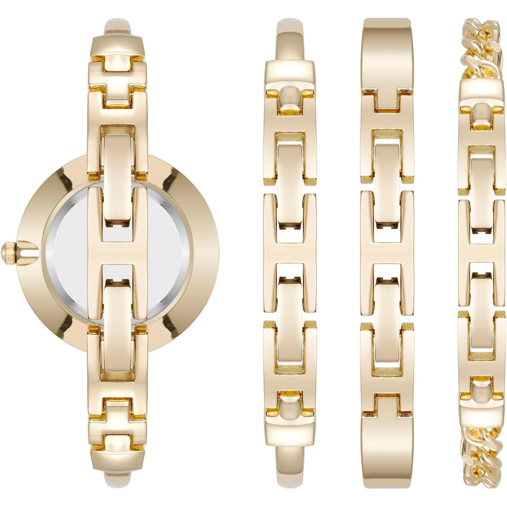 Anne Klein Women'S Bangle Watch And Bracelet Set