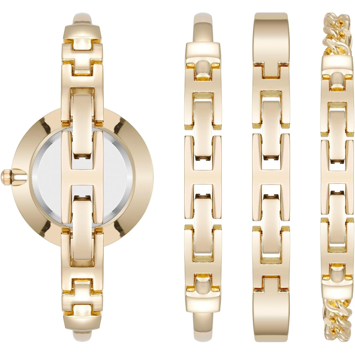 Anne Klein Women'S Bangle Watch And Bracelet Set