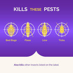 Hot Shot Bed Bug And Flea Fogger 3 Count-2 Ounce Cans, With Nylar, Inhibits Flea Reinfestation